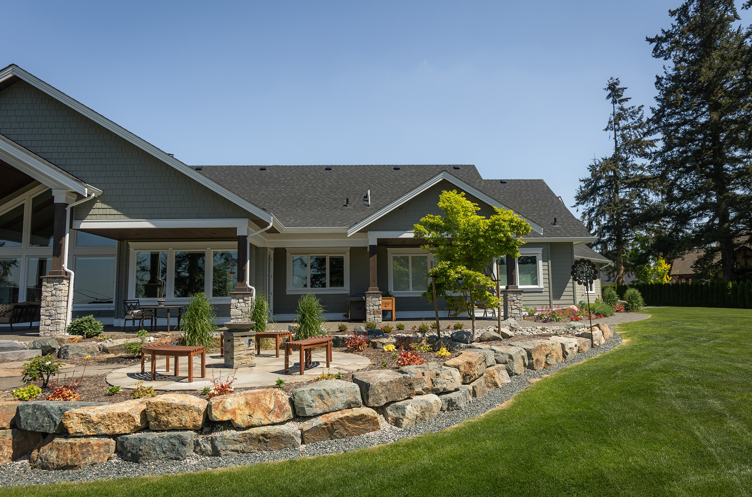 Landscaping project completed in Langley